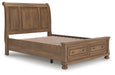 Feddinger Panel Storage Bed - Faith Furniture (Manhattan, KS)