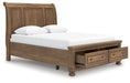 Feddinger Panel Storage Bed - Faith Furniture (Manhattan, KS)