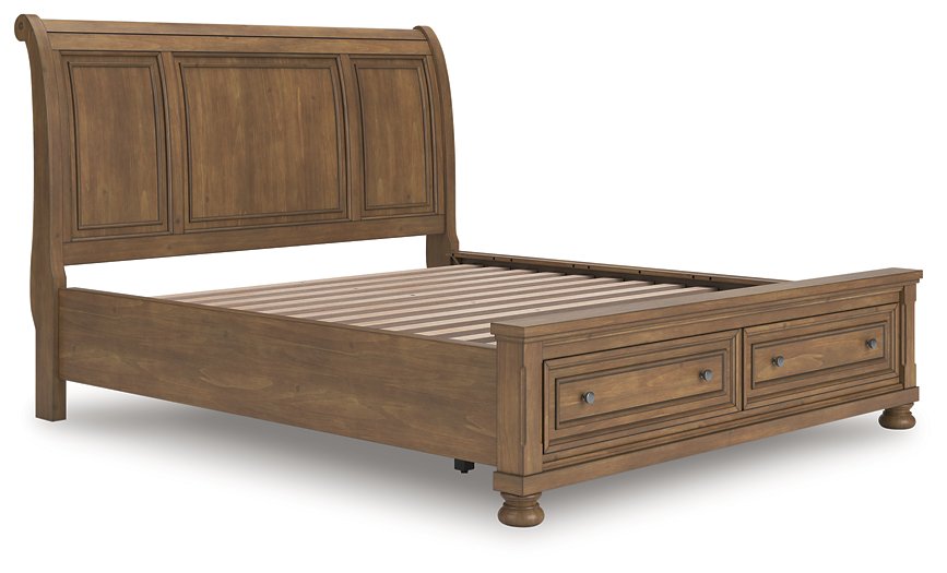 Feddinger Panel Storage Bed - Faith Furniture (Manhattan, KS)