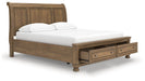 Feddinger Panel Storage Bed - Faith Furniture (Manhattan, KS)