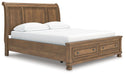 Feddinger Panel Storage Bed - Faith Furniture (Manhattan, KS)