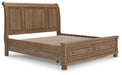 Feddinger Panel Storage Bed - Faith Furniture (Manhattan, KS)