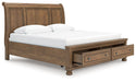 Feddinger Panel Storage Bed - Faith Furniture (Manhattan, KS)