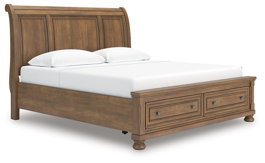 Feddinger Panel Storage Bed - Faith Furniture (Manhattan, KS)