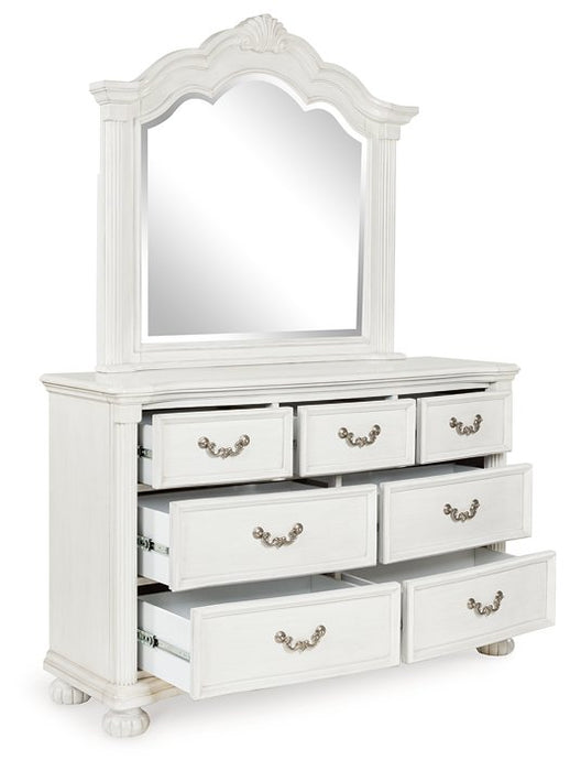 Montelaine Dresser and Mirror - Faith Furniture (Manhattan, KS)