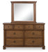 Chadworth Dresser and Mirror - Faith Furniture (Manhattan, KS)