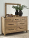 Ridgester Dresser and Mirror - Faith Furniture (Manhattan, KS)