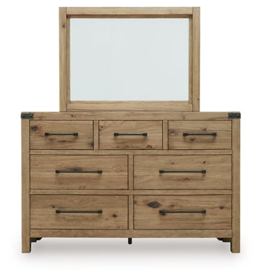 Ridgester Dresser and Mirror - Faith Furniture (Manhattan, KS)