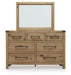 Ridgester Dresser and Mirror - Faith Furniture (Manhattan, KS)