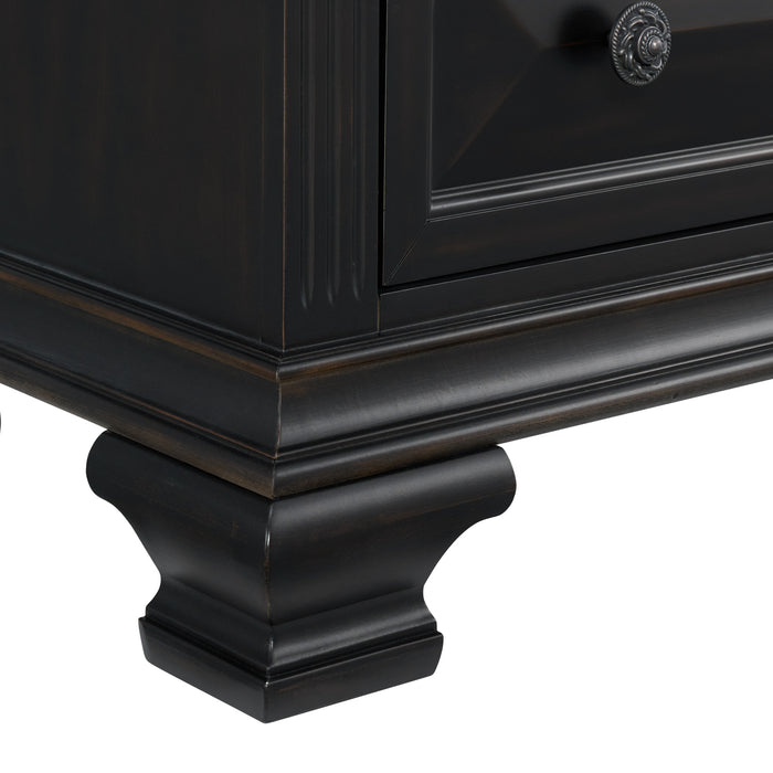 Bridgestone 2-Drawer Nightstand with USB