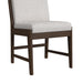 Brisbane Standard Height Dining Set in Brown-Table and Four Fabric Chairs - Faith Furniture (Manhattan, KS)