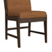 Brisbane Standard Height Dining Set in Brown-Table and Four Fabric Chairs - Faith Furniture (Manhattan, KS)