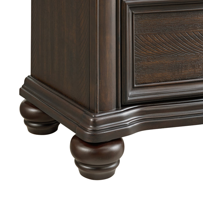 Brunswick Dresser and Mirror Set in Mahogany