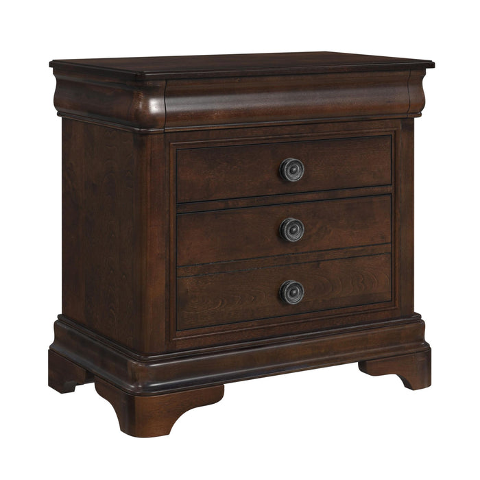 Cameron Cherry Panel Bedroom Set