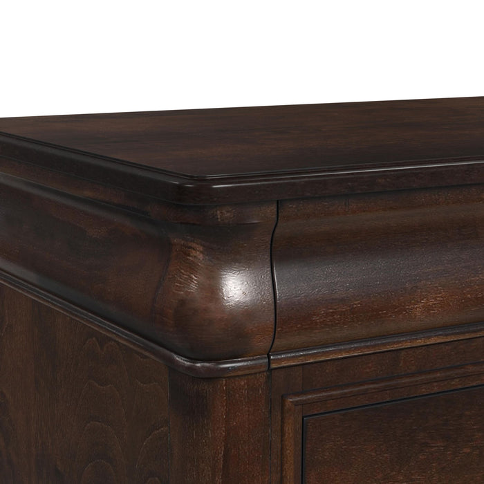 Cameron Cherry Panel Bedroom Set