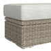 Carmona 6PC Conversion Set in Natural and Olefin Beige with Ottoman - Faith Furniture (Manhattan, KS)