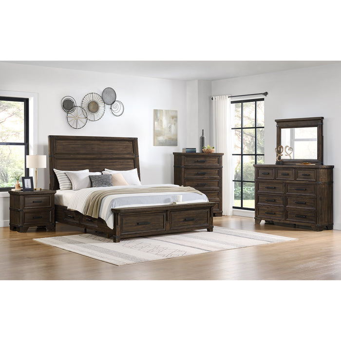 Colorado City 5-Drawer Chest in Charcoal
