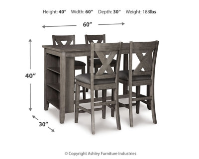 Caitbrook Counter Height Dining Package - Faith Furniture (Manhattan, KS)