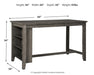 Caitbrook Counter Height Dining Table - Faith Furniture (Manhattan, KS)