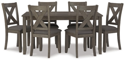 Caitbrook Dining Table and Chairs (Set of 7) - Faith Furniture (Manhattan, KS)