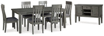 Hallanden Dining Room Set - Faith Furniture (Manhattan, KS)