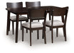 Mallenette Dining Table and 4 Chairs (Set of 5) - Faith Furniture (Manhattan, KS)