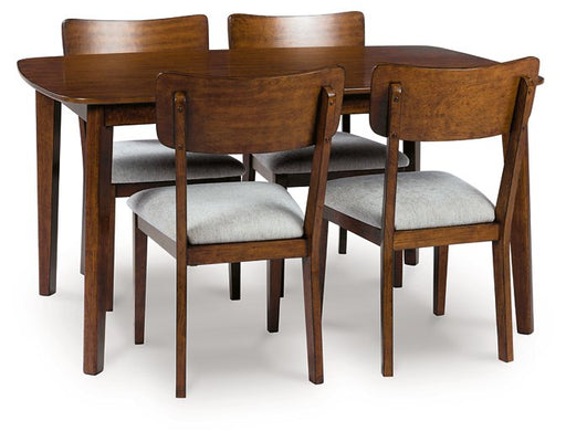 Tameride Dining Table and 4 Chairs (Set of 5) - Faith Furniture (Manhattan, KS)