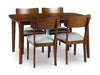 Tameride Dining Table and 4 Chairs (Set of 5) - Faith Furniture (Manhattan, KS)