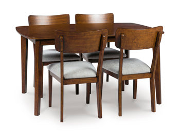 Tameride Dining Table and 4 Chairs (Set of 5) - Faith Furniture (Manhattan, KS)