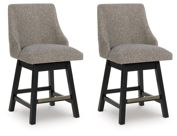Neymorton Counter Height Barstool (Set of 2) - Faith Furniture (Manhattan, KS)