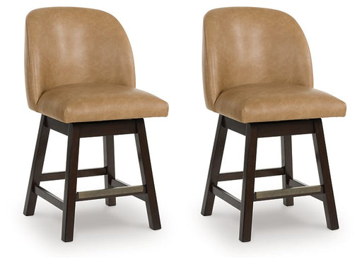 Neymorton Counter Height Barstool (Set of 2) - Faith Furniture (Manhattan, KS)