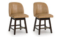 Neymorton Counter Height Barstool (Set of 2) - Faith Furniture (Manhattan, KS)
