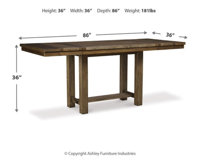 Moriville Counter Height Dining Set - Faith Furniture (Manhattan, KS)