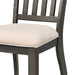 Stone Dining 6PC Set- Table, 4 Side Chairs, & Pew Bench - Faith Furniture (Manhattan, KS)
