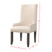 Stone Dining 7PC Set- Table, 4 Side Chairs, & 2 Parson Chairs - Faith Furniture (Manhattan, KS)