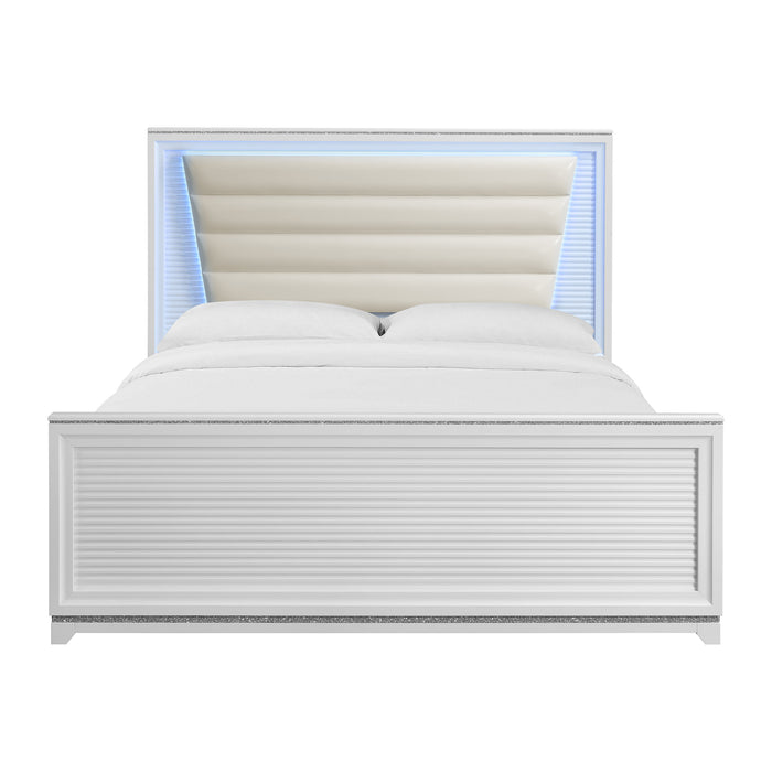Denmark UPH Bed with Lights
