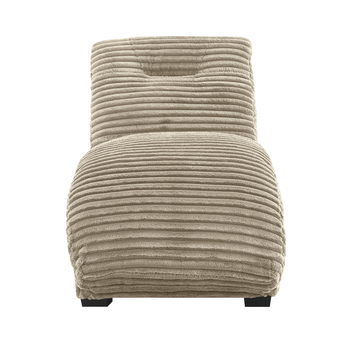 Dominick II Chaise in Masis Taupe