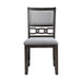 Amherst Standard Height Side Chair Set in Walnut of 2 - Faith Furniture (Manhattan, KS)