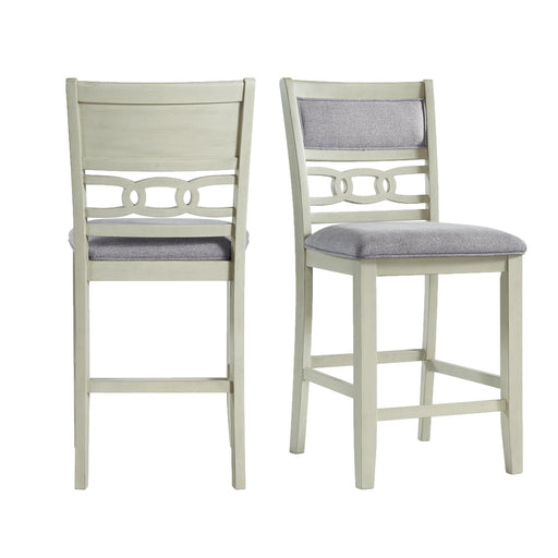 Amherst Counter Height Side Chair Set in Bisque of 2 - Faith Furniture (Manhattan, KS)