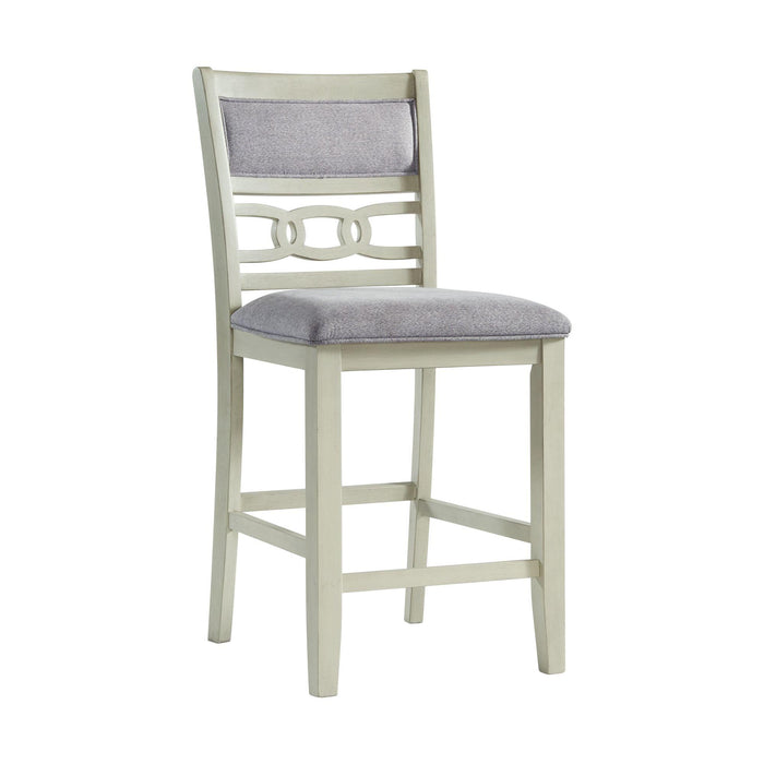 Amherst Counter Height Side Chair Set in Bisque of 2 - Faith Furniture (Manhattan, KS)