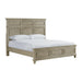 Whit-Ash Panel Bedroom Set - Faith Furniture (Manhattan, KS)