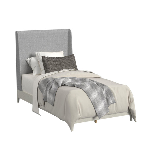 Westland UPH Bed with Grey Fabric - Faith Furniture (Manhattan, KS)