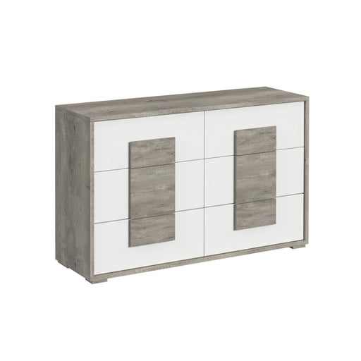 San Matteo 6-Drawer Dresser in Dual Tone - Faith Furniture (Manhattan, KS)