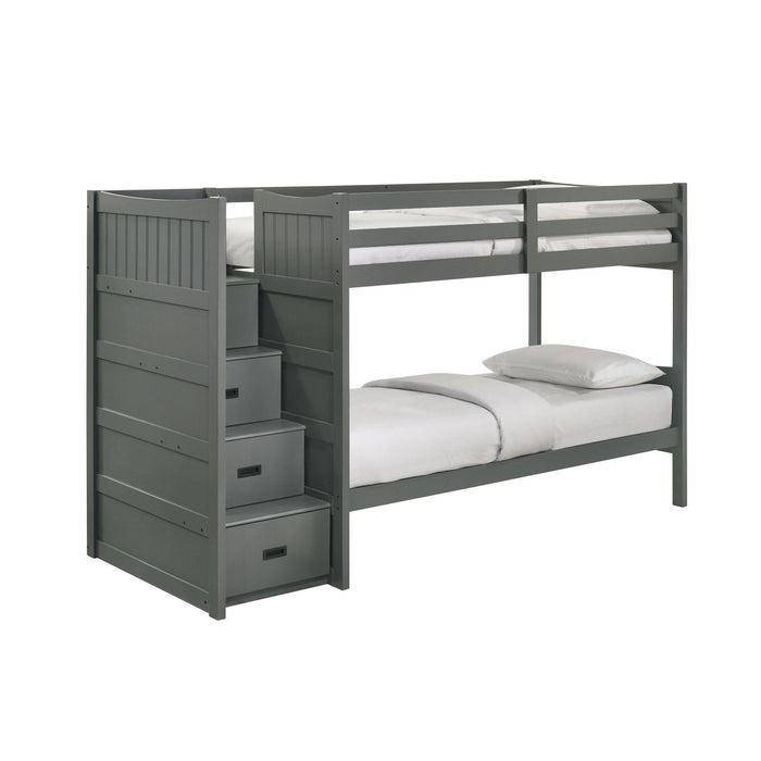 Sami Over Step Bunk with Left HB - Faith Furniture (Manhattan, KS)