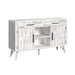 Rogen Rustic Buffet in Rustic White - Faith Furniture (Manhattan, KS)
