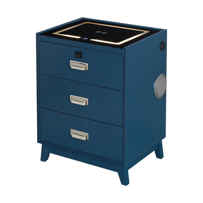 Rio Nightstand with Electronic Features