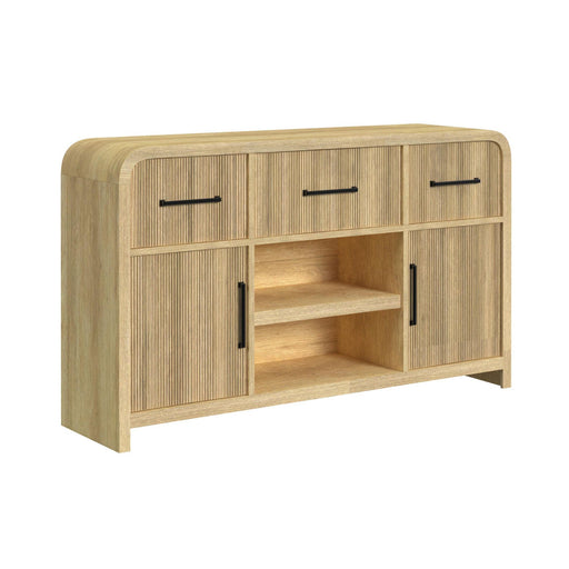 Ridgemont Server in Natural - Faith Furniture (Manhattan, KS)