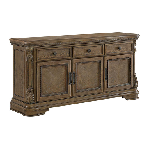 Madison Park Server in Walnut - Faith Furniture (Manhattan, KS)