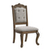 Madison Park Dining Side Chair with Beige Fabric in Walnut (2 Per Carton) - Faith Furniture (Manhattan, KS)