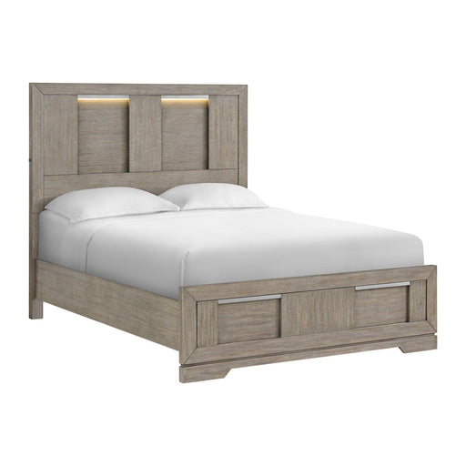 Kelis Panel Bedroom Set with LED - Faith Furniture (Manhattan, KS)
